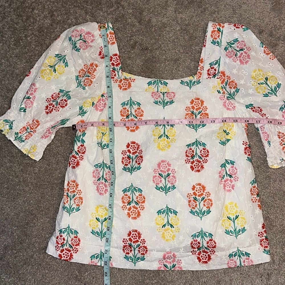 Draper James Maren Floral Top! - Picture 6 of 12